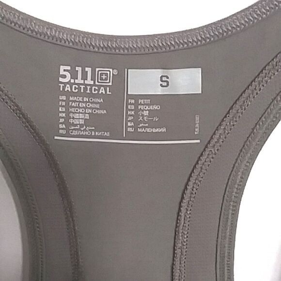 5.11 Tactical Athletic Tank Top Riley Khaki Army Green Women's size S - Picture 3 of 15
